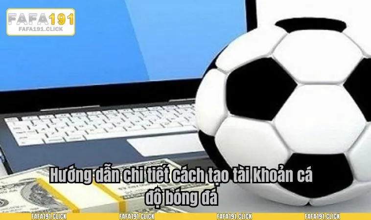 Hướng dẫn chi tiết cách tạo tài khoản cá độ bóng đá